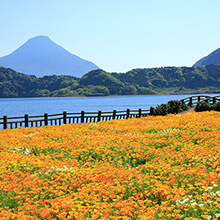 九州最大の湖 池田湖